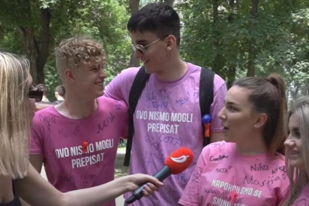 ZAGREBAČKI MATURANTI OTKIDAJU NA SRPSKE NARODANJAKE: Snimak zapalio region, kad su krenuli da NABRAJAJU... (VIDEO)