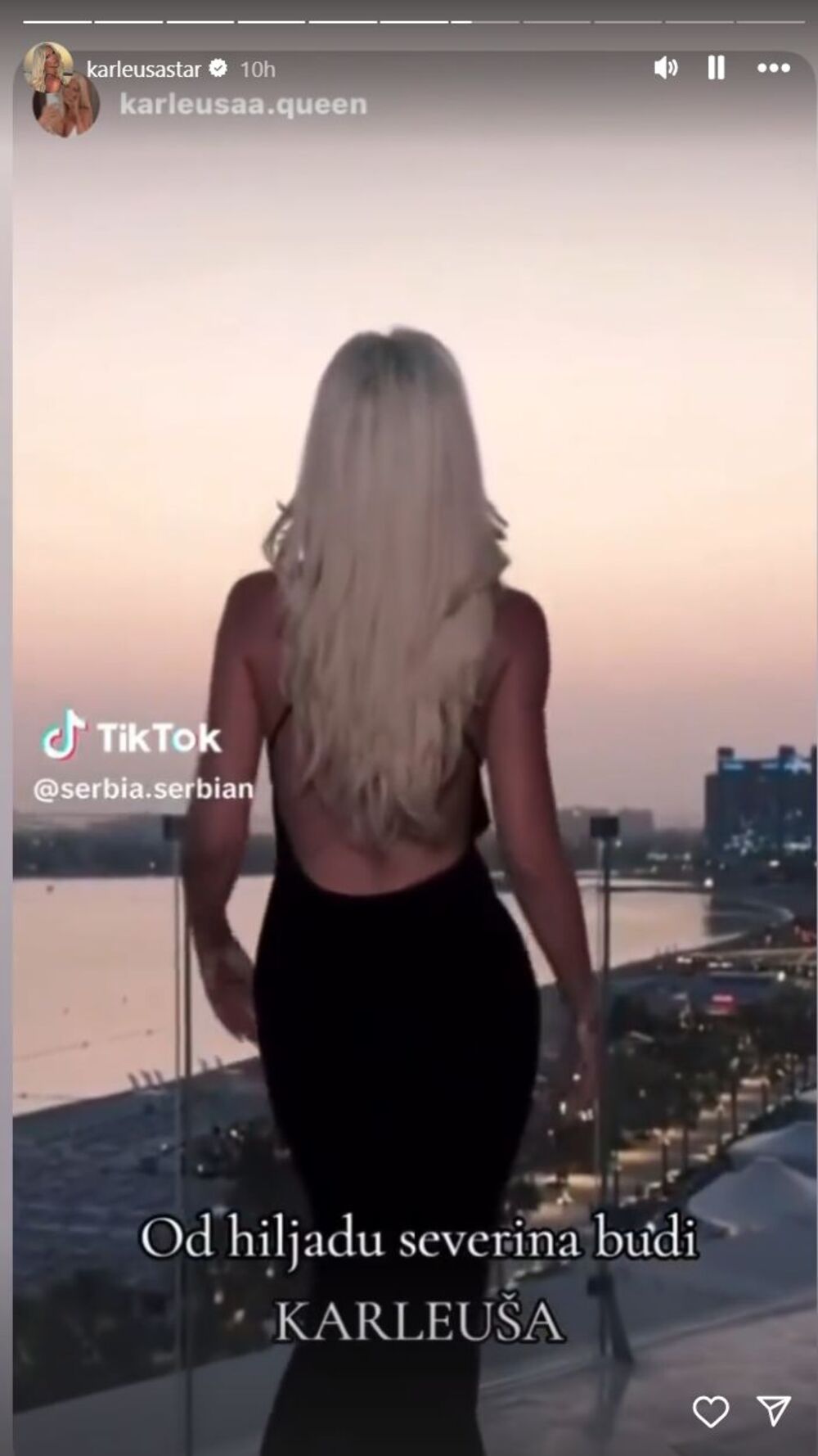 Objava Jelene Karleuše