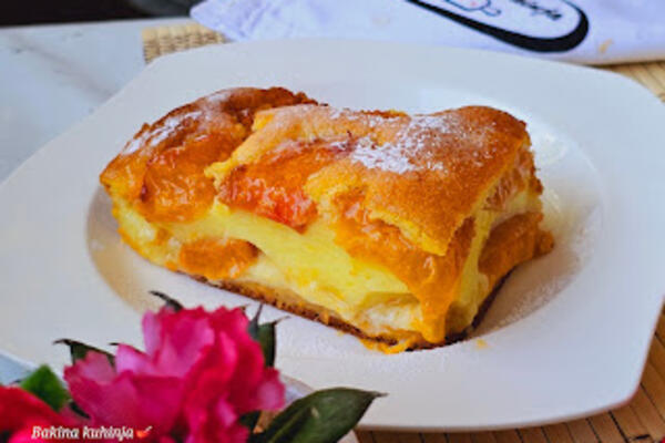 BAKA NAM OTKRIVA NAJSAVRŠENIJI BISKVIT SA KAJSIJAMA: Tajna je u KREMASTOJ STRUKTURI kaju mu daje PUDING od ovoga