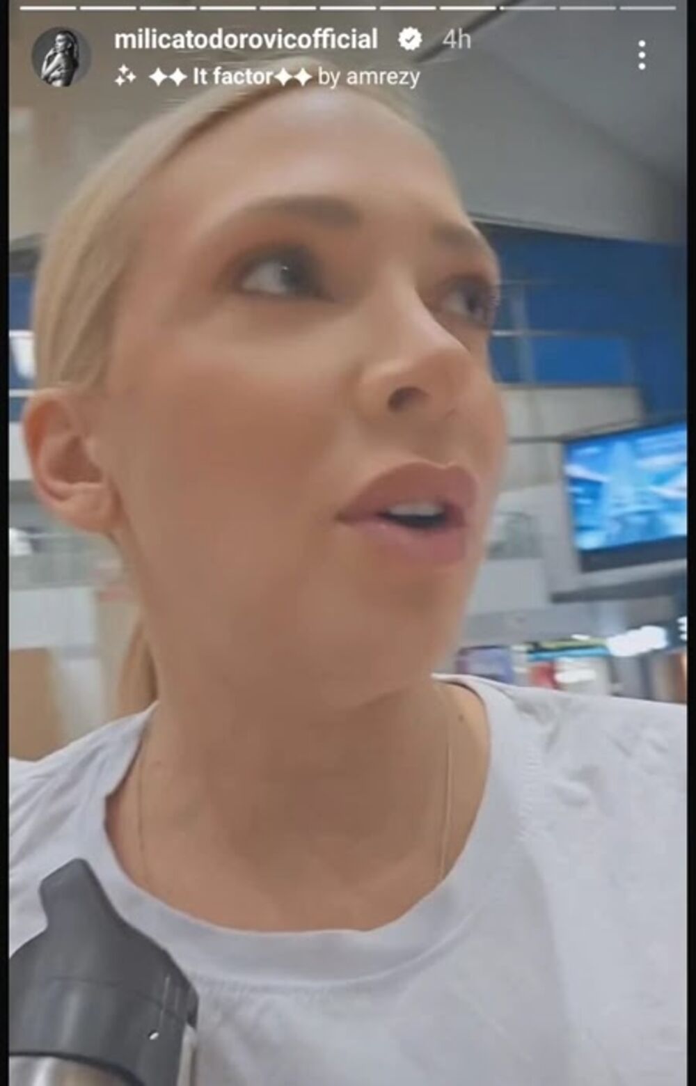 Milica je obavestila pratioce da putuje u Egipat