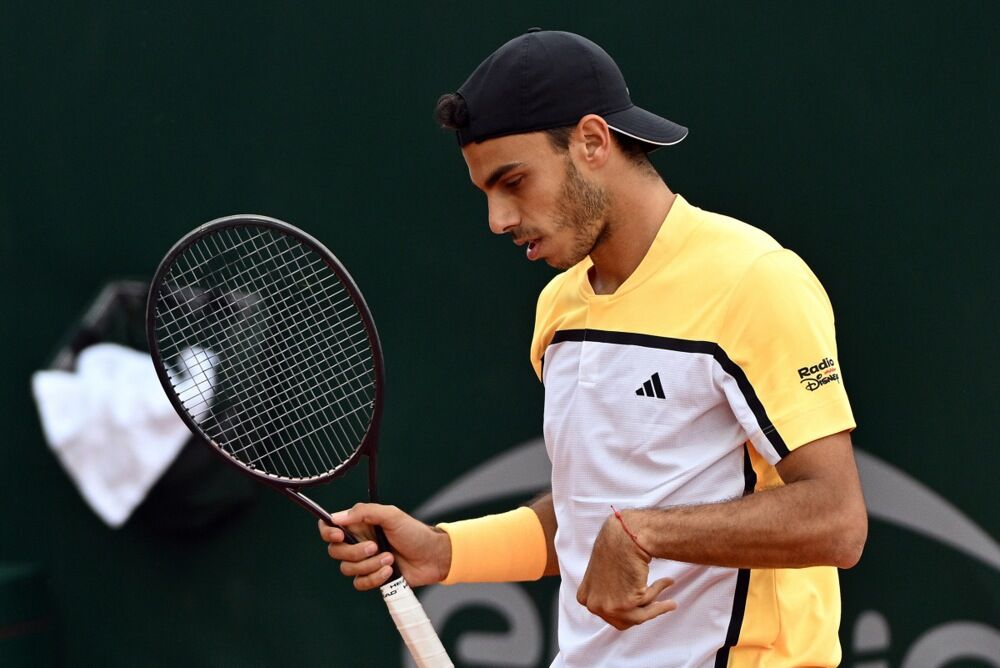 Fransisko Serundolo tokom Rolan Garosa