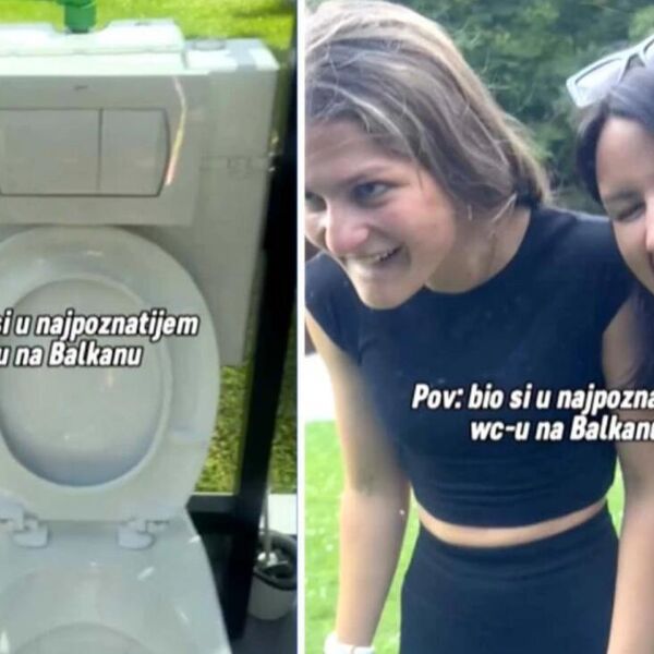 OVAJ JAVNI WC NA BALKANU JE POSTAO PRAVI HIT: Ljudi se otimaju da odu tamo, kad sednete na šolju SVI GLEDAJU U VAS