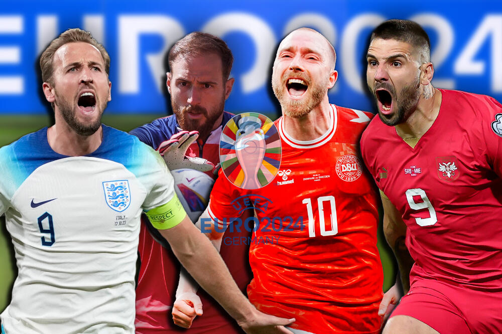 GRUPA C EURO 2024: Nisu ni ti Englezi BAUK - Srbija u “klinču” sa Dancima i Slovencima, stara boljka muči Piksija
