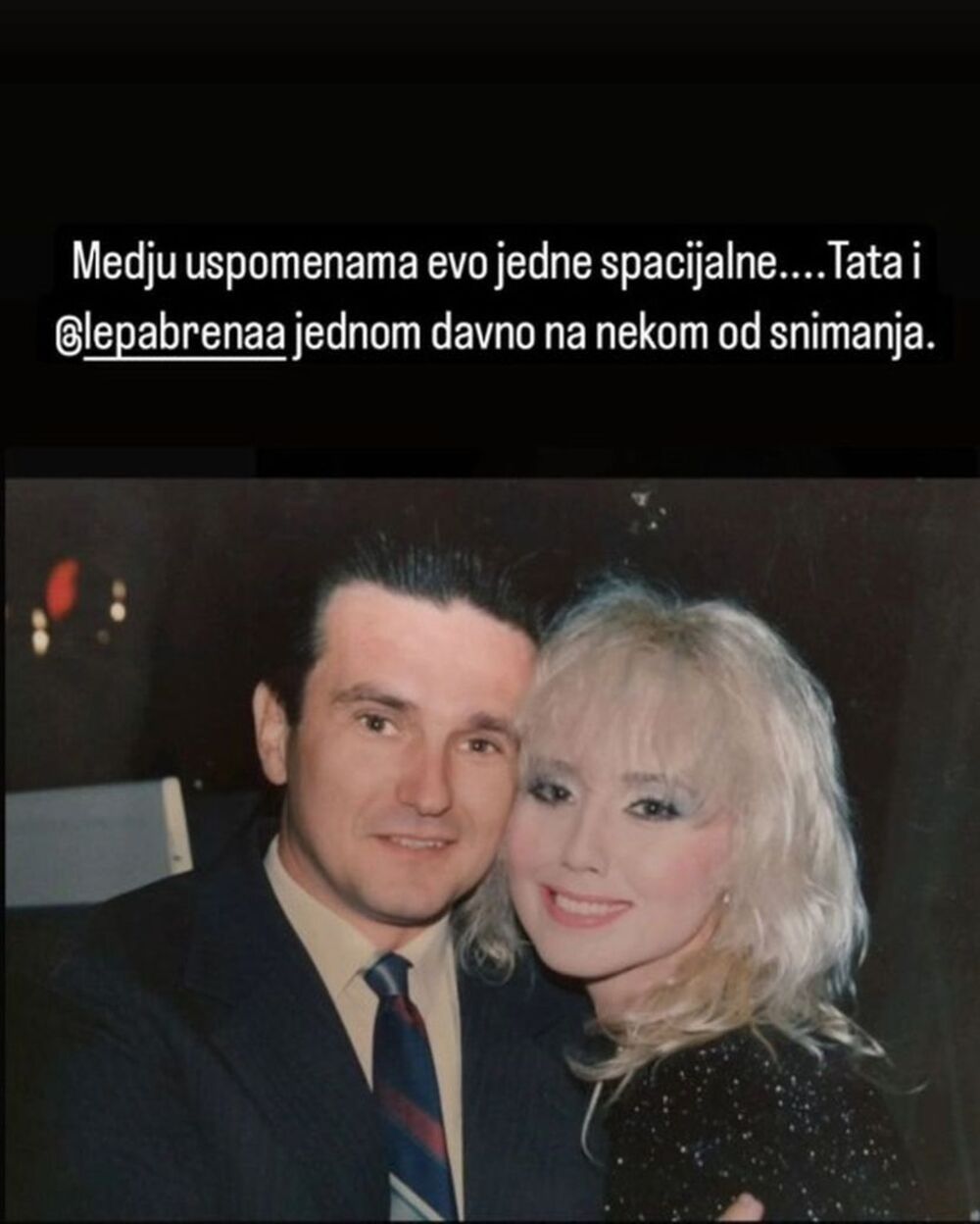 Slika iz mladosti Milana Štrljića i Lepe Brene