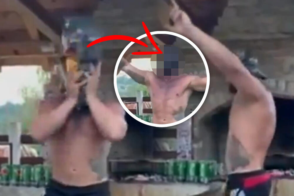 SRBIN SE VESELIO UZ NARODNJAKE, A ONDA JE U ŽARU, STAVIO OVO NA GLAVU: Kad je skinuo KESU, promenio je LIČNI OPIS!