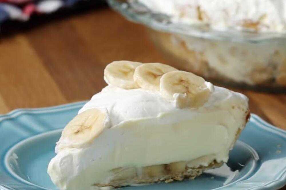 Banane, puding, keks... Evo kako se pravi najlakša torta na svetu: Srpkinje obožavaju ovaj starinski recept