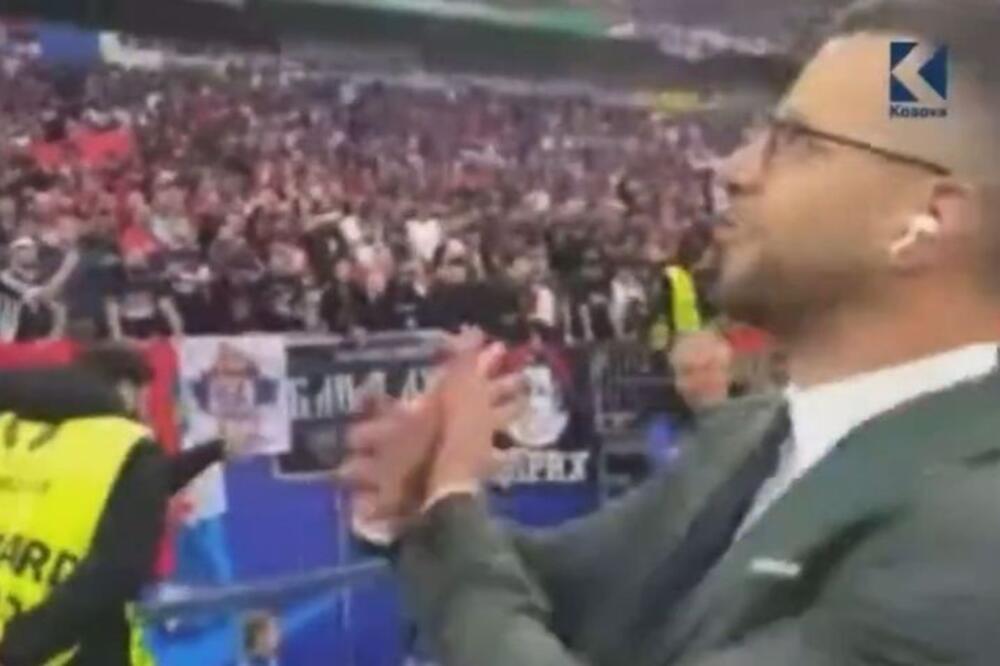 FSS SE OBRATIO UEFA I ZAHTEVA NAJOŠTRIJU KAZNU! Tzv. kosovski novinar SRAMNO provocirao navijače Srbije (VIDEO)