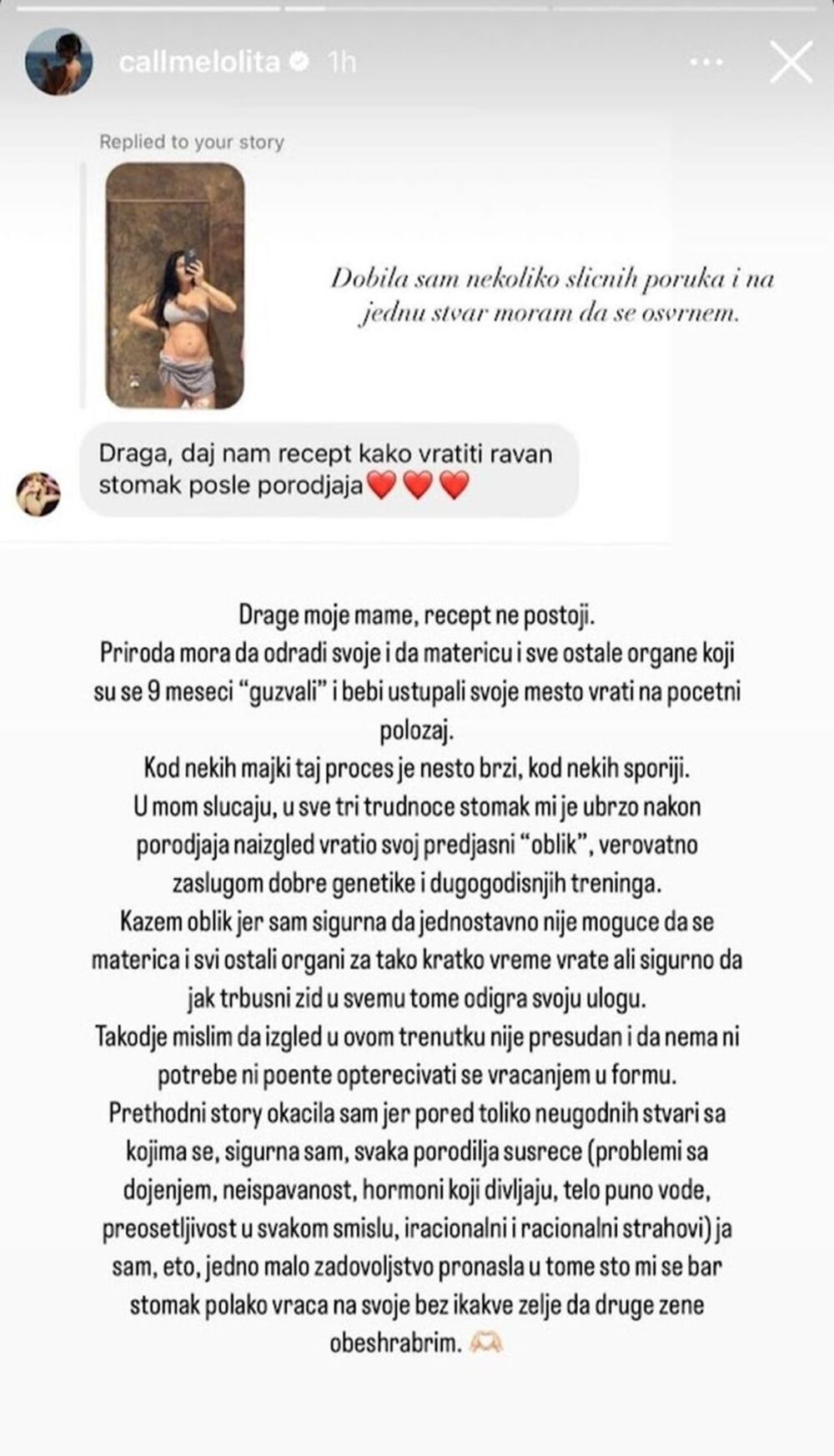 Objava Jovane Đorđević