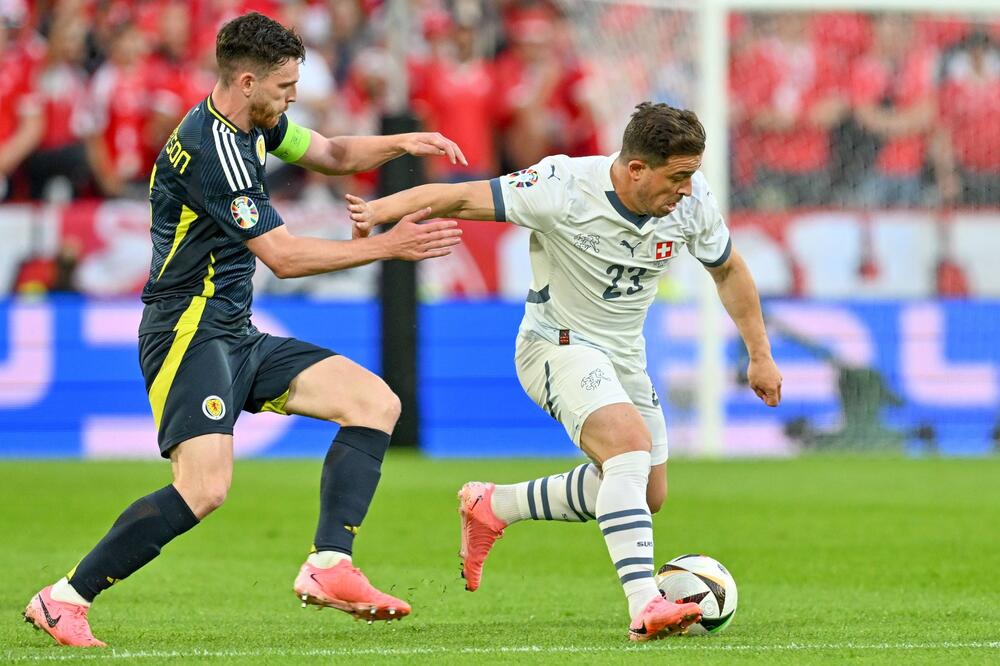 ŠVAJCARCI IMAJU ZA ČIME DA ŽELE: Šaćiri ispisao istoriju u remiju sa Škotima - Mađari mogu da pakuju kofere