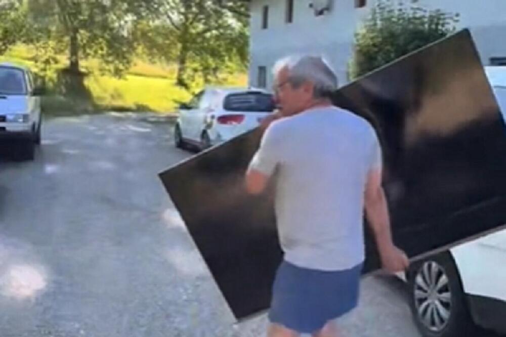 NEMILOSRDNO! SRBIN RAZVALIO TV ZBOG PIKSIJEVIH ORLOVA, NIJE MOGAO DA IZDRŽI POSLE SVEGA: Nerealno koliko je BESAN!