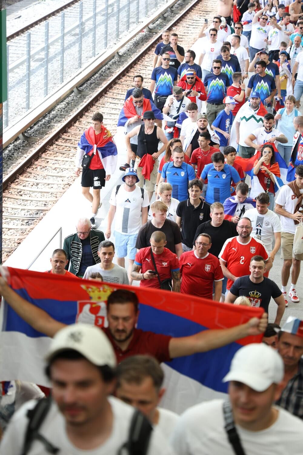 Navijači Srbije i Slovenije