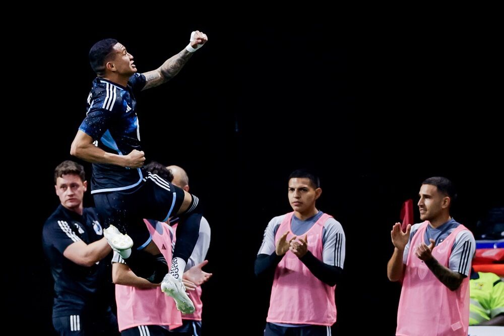 Kervin Arijaga slavi gol u dresu Minesote junajted