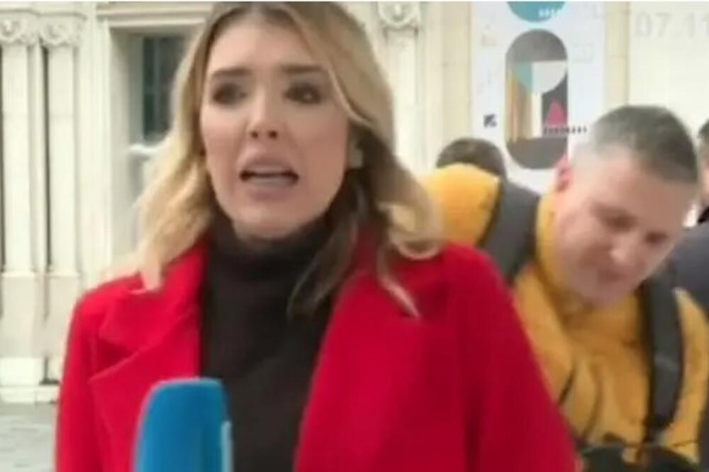 POZNATA VODITELJKA JE IZVEŠTAVALA, KAD SE IZA NJE POJAVIO MUŠKARAC: Ljudi u neverici zbog onoga što joj je uradio