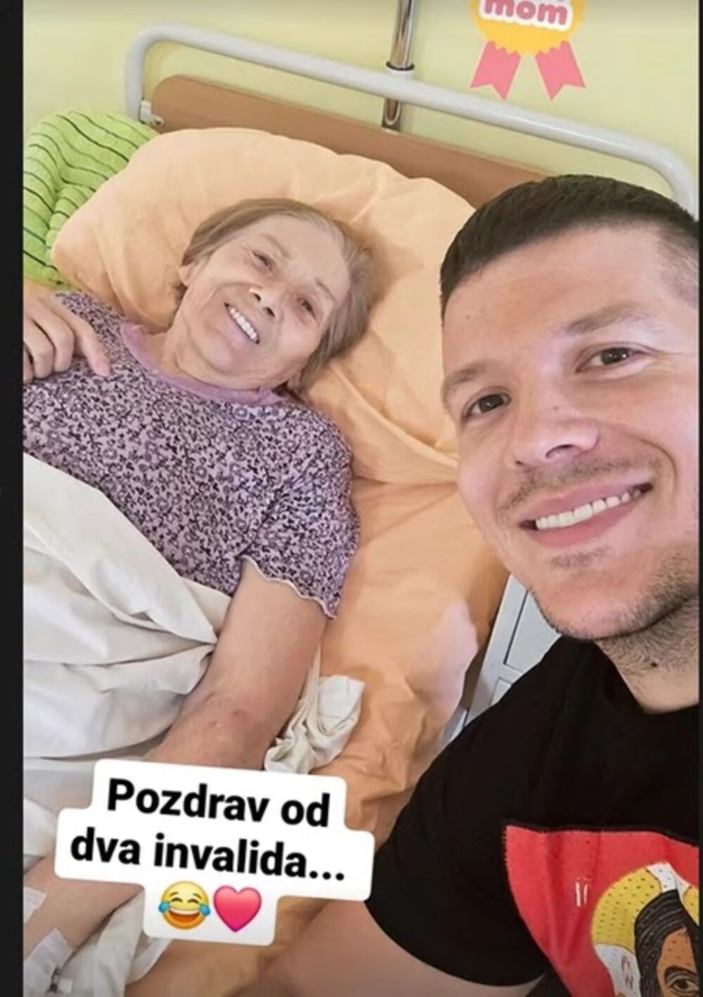 Nije tajna koliko je Sloba Radanović vezan za svoju majku Draginju