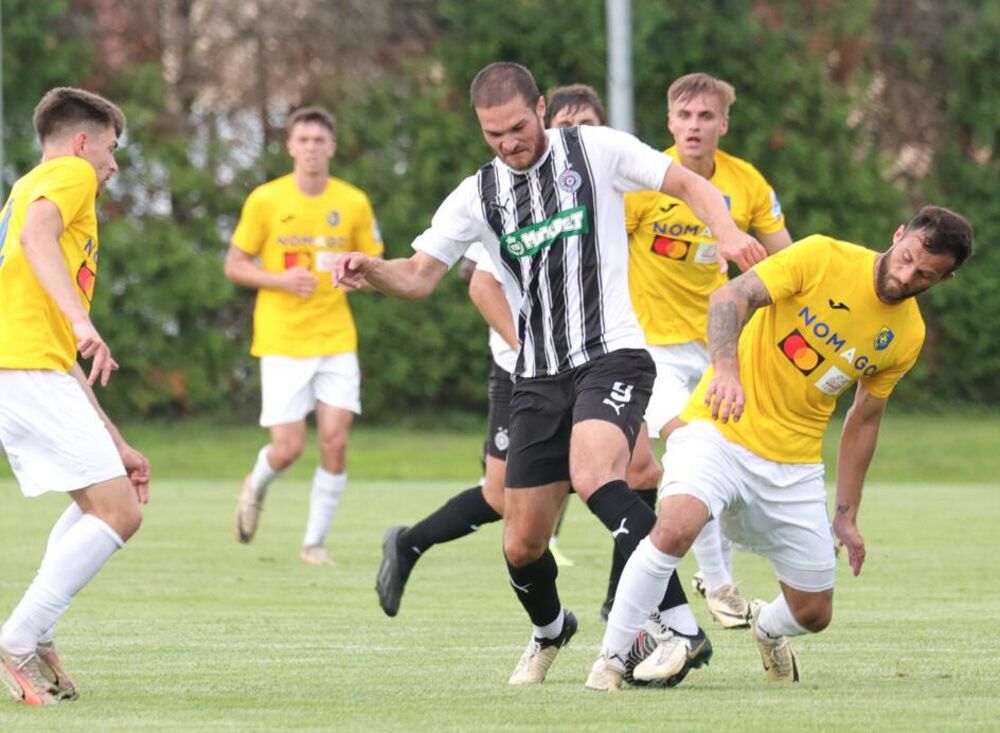 Detalj sa pripremne utakmice Brava i Partizana