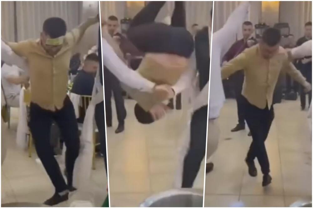 MLADIĆI NAPRAVILI HAOS NA VESELJU: Uhvatili se u kolo, a onda... (VIDEO)