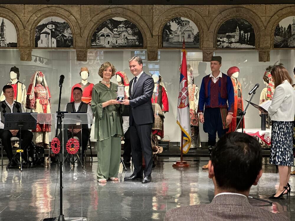 Danas je dobila zlatnu medalju za zlatne zasluge