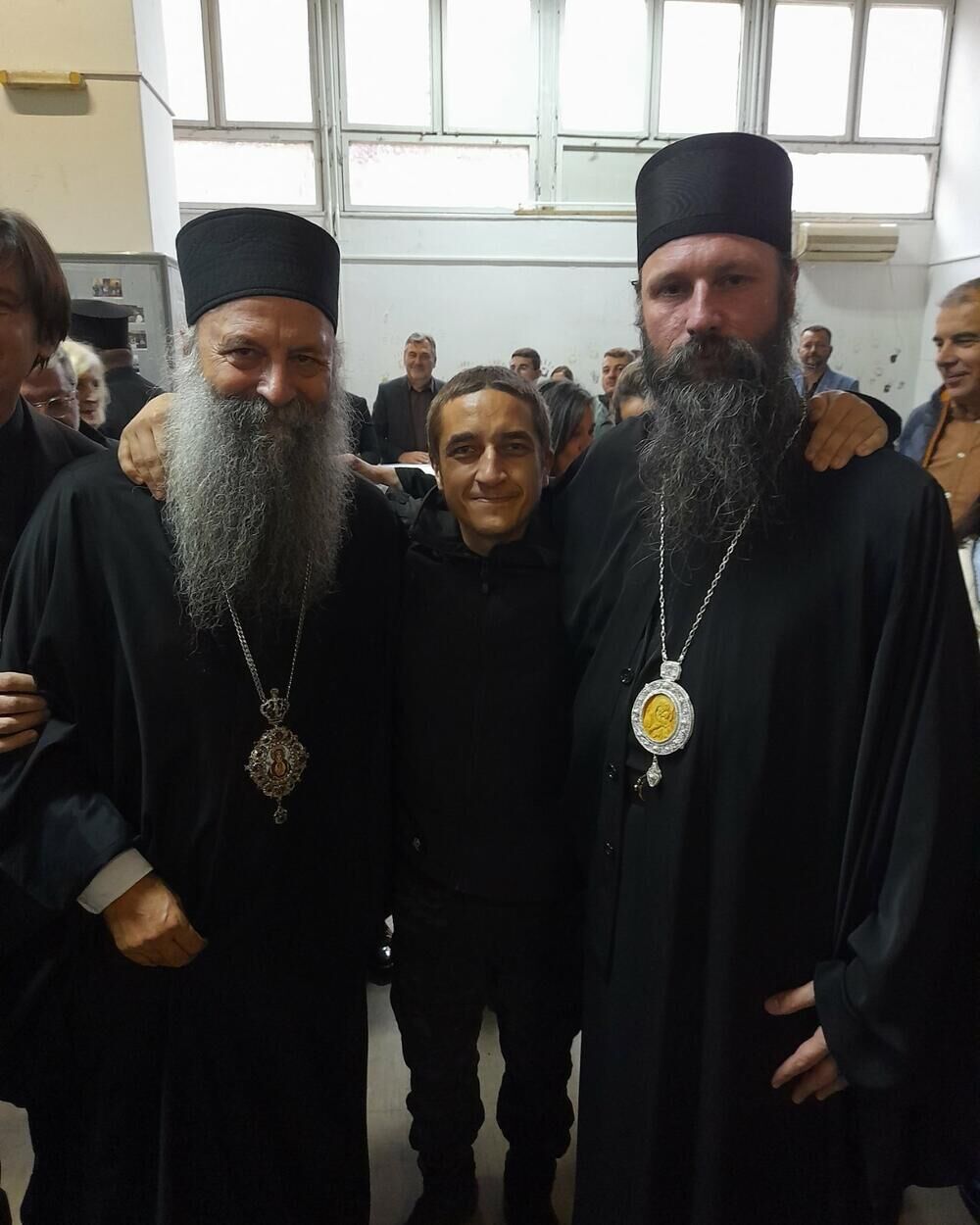 Patrijarh Porfirije i Dušan Obrenović