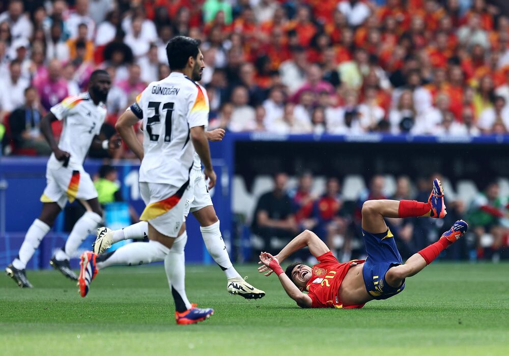 Detalj se meča Španije i Nemačke 