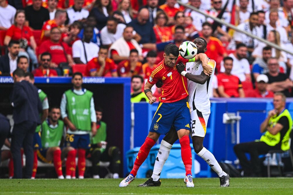 Detalj sa meča Španije i Nemačke 