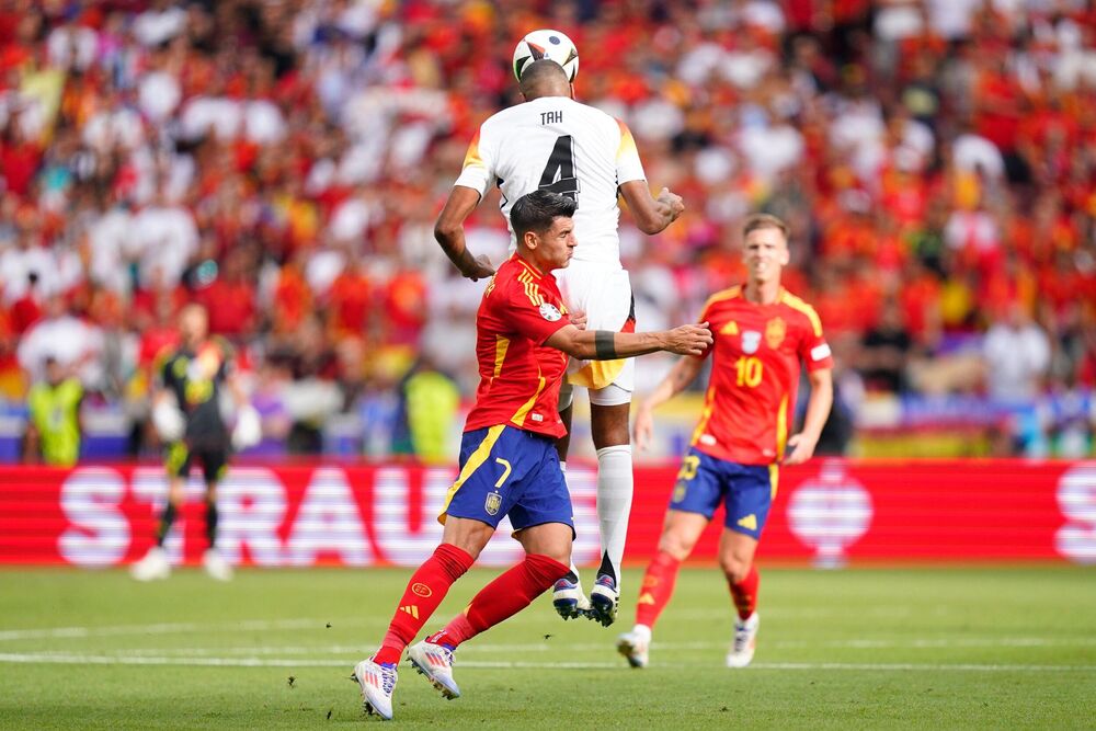 Detalj sa meča Španije i Nemačke 