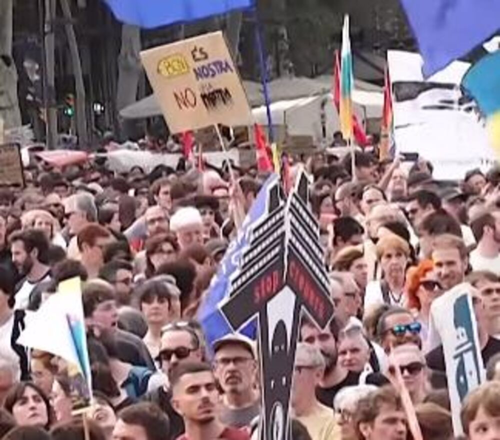 Protesti, Barselona