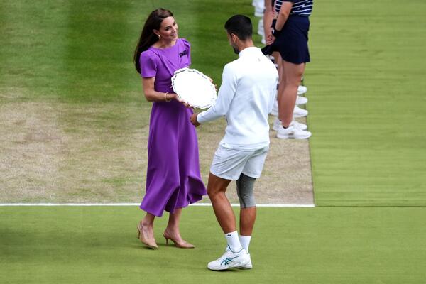 Novak Đoković i Kejt Midlton - potez Srbina će se prepričavati!