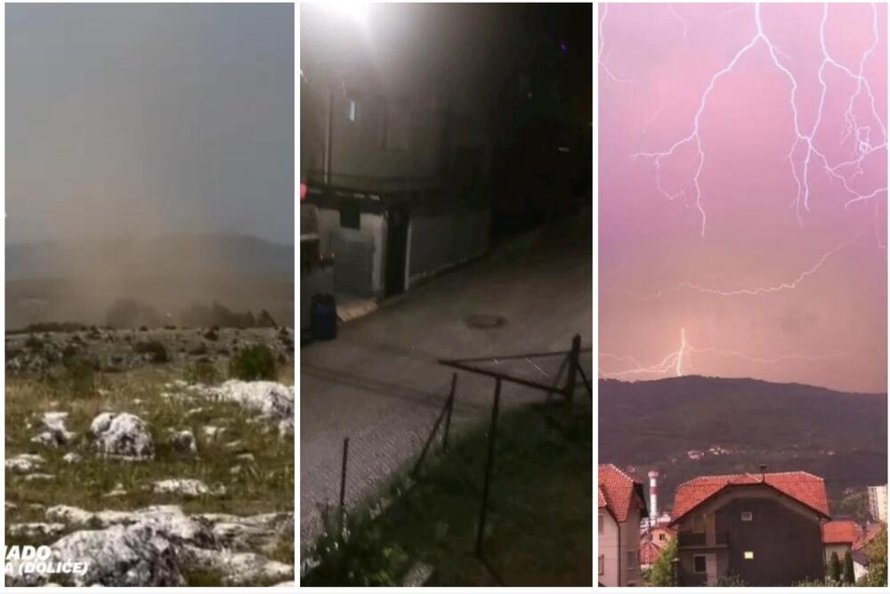 U ovom delu Srbije već grmi i pljušti: Pašće više od 20 litara kiše, ovi delovi su sledeći na udaru jakog nevremena