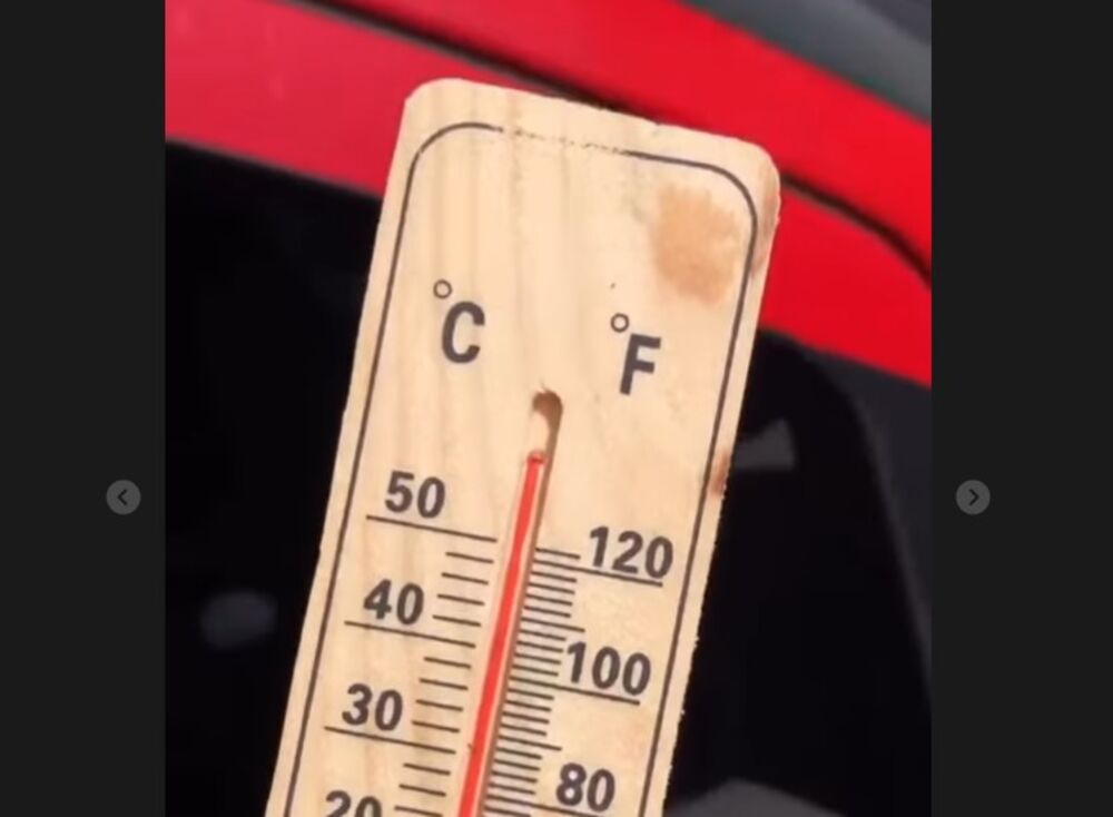 U ovom gradu od jutros temperatura ključa! Ubedljivo je najvreliji, u 7 sati izmereno čak ovoliko