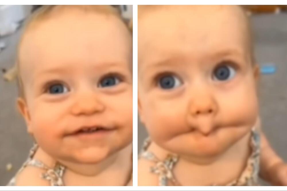 Ova beba će vam ulepšati poslednji radni dan: Probala je prvi put ledeni sladoled, a njena reakcija je za oskara