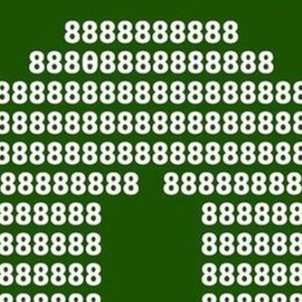 MOZGALICA KOJA OTKRIVA DA LI VAM JE VISOK IQ: Koliko slova O vidite na ovoj slici?