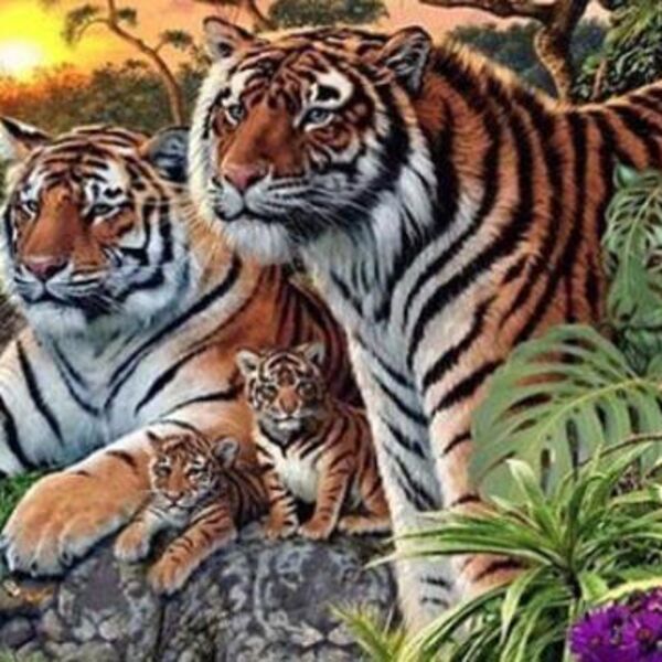 MOZGALICA KOJA JE ZBUNILA MNOGE: Samo 1% ljudi vidi sve tigrove na slici