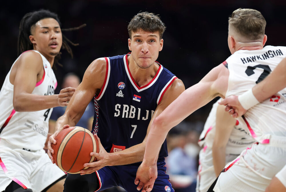 Bogdan Bogdanović na prijateljskoj utakmici između Srbije i Japana