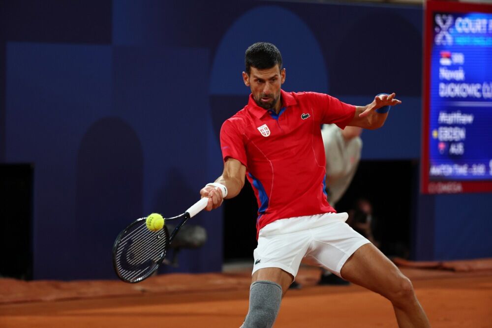 Novak Đoković na Olimpijskim igrama 2024. godine u Parizu