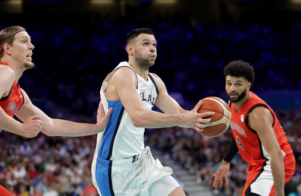 Kostas Papanikolau na utakmici Grčke i Kanade