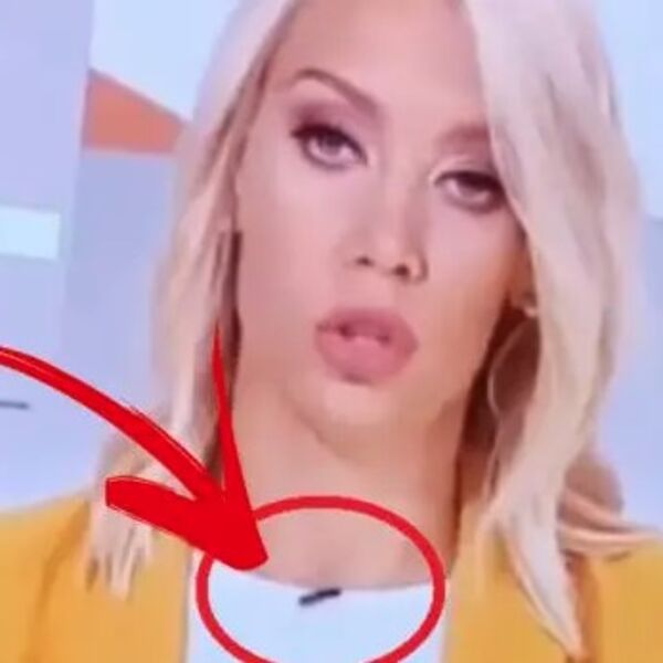 Naša čuvena voditeljka je pričala, pa je usred programa ovo počelo da joj gmiže po vratu: Gledajte njenu reakciju