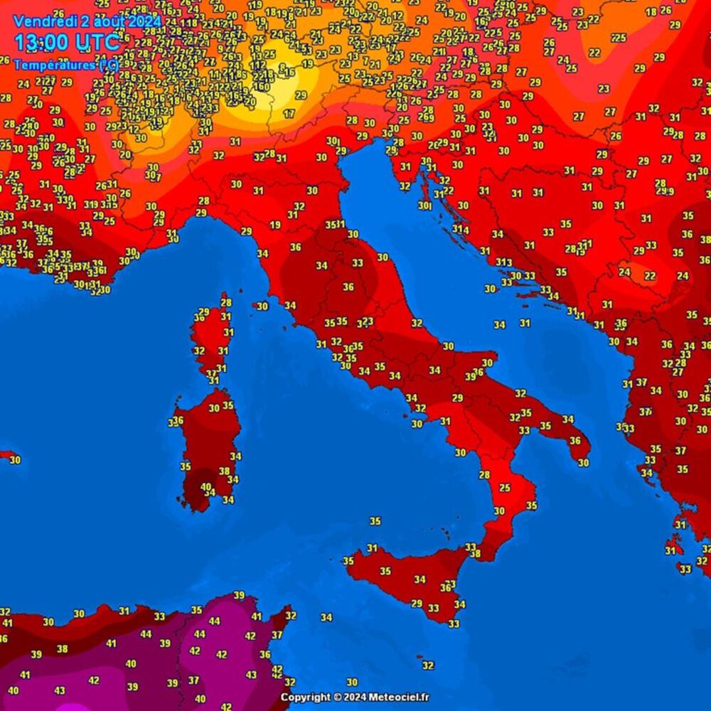Visoke temperature u Evropi