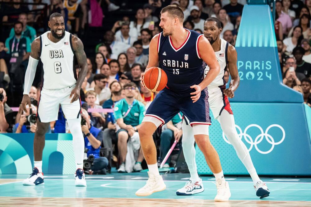 Košarkaši Srbije vodili 37 minuta protiv Amerike i izgubili u polufinalu (Foto)