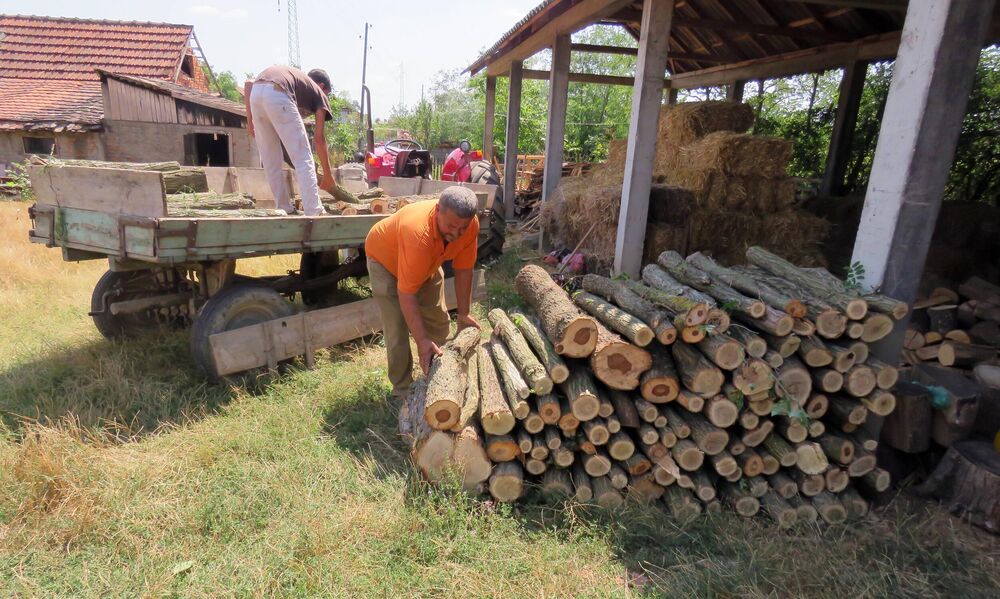 Drva, Drva za ogrev, Ogrev, Cepanje drva