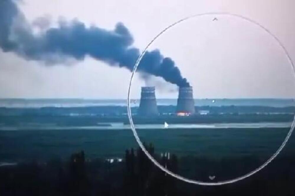 Granatiranje kod nuklearne elektrane Zaporožje! Crni dim se vije kod najveće atomske centrale u Evropi, svi ćute