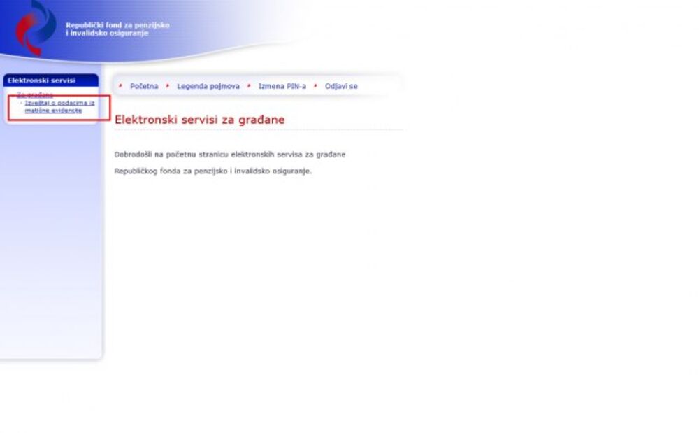 Provera radnog staža