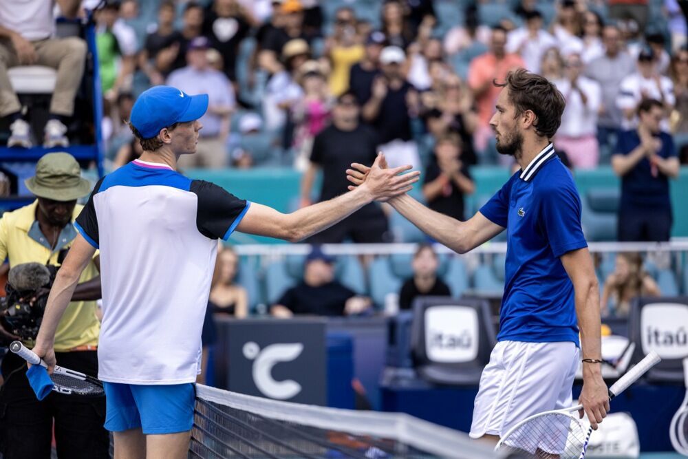 Janik Siner i Danil Medvedev