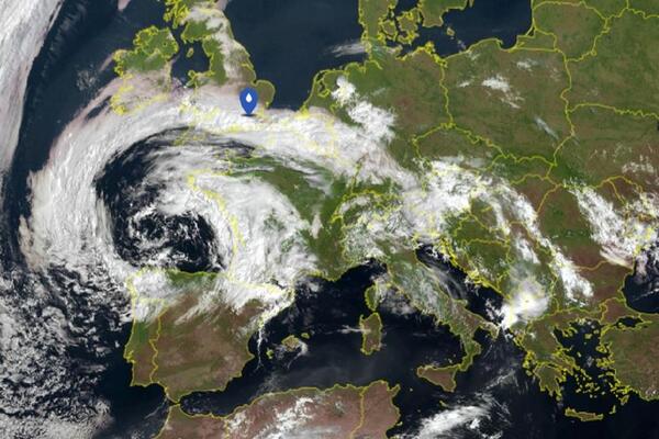Šta Srbiji donosi ciklon koji se zavrteo nad Evropom? Evo da li nam prete oluje i nepogode