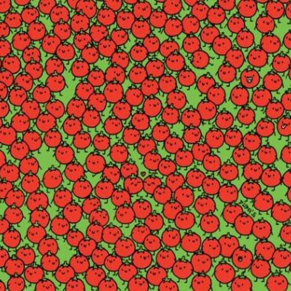 Mozgalica koju samo najinteligentniji mogu da reše: Pronađite 3 jabuke među ovim paradajzom