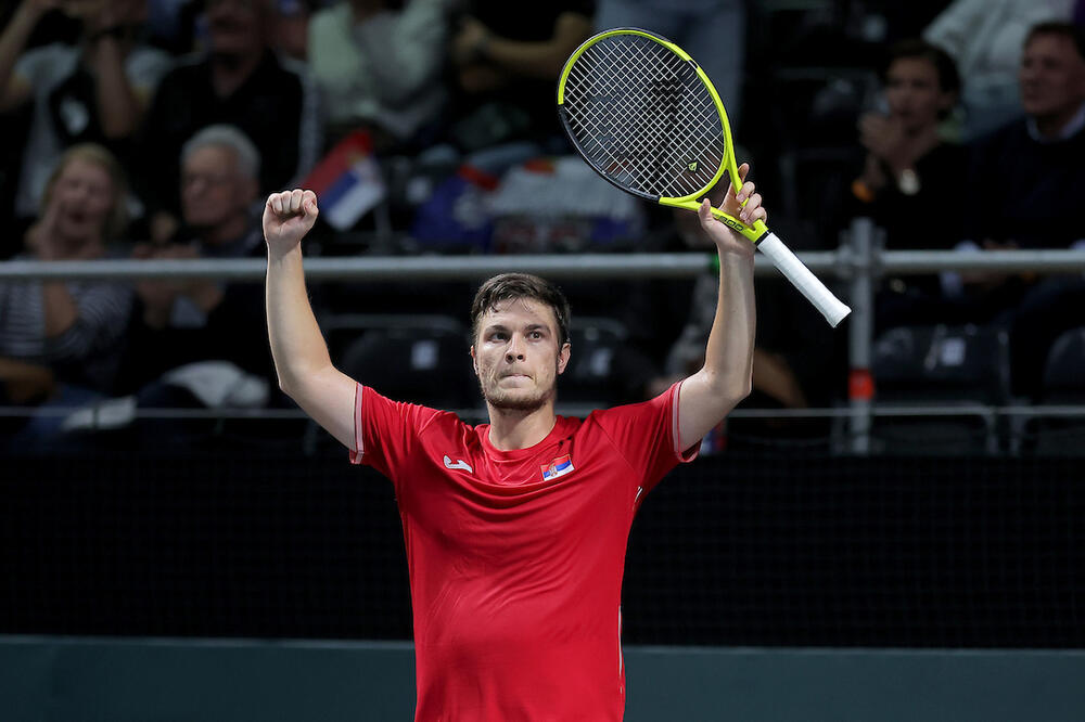 Kecmanović kao uragan - Srbija vodi 1:0 protiv Turske