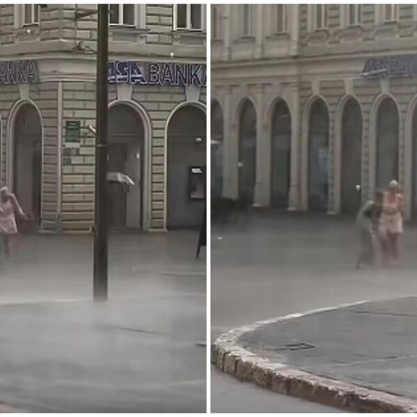 Ove dve devojke su dokaz da sreću zaista čine male stvari: Prizor iz Sarajeva koji će vam rastopiti srca (VIDEO)