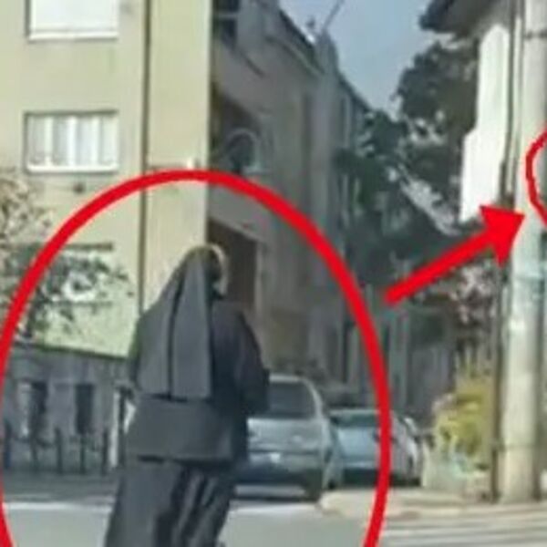 Zbog onoga što je radila ova časna sestra nasred ulice, ljudima su padale vilice: Sve je snimljeno, bože sačuvaj