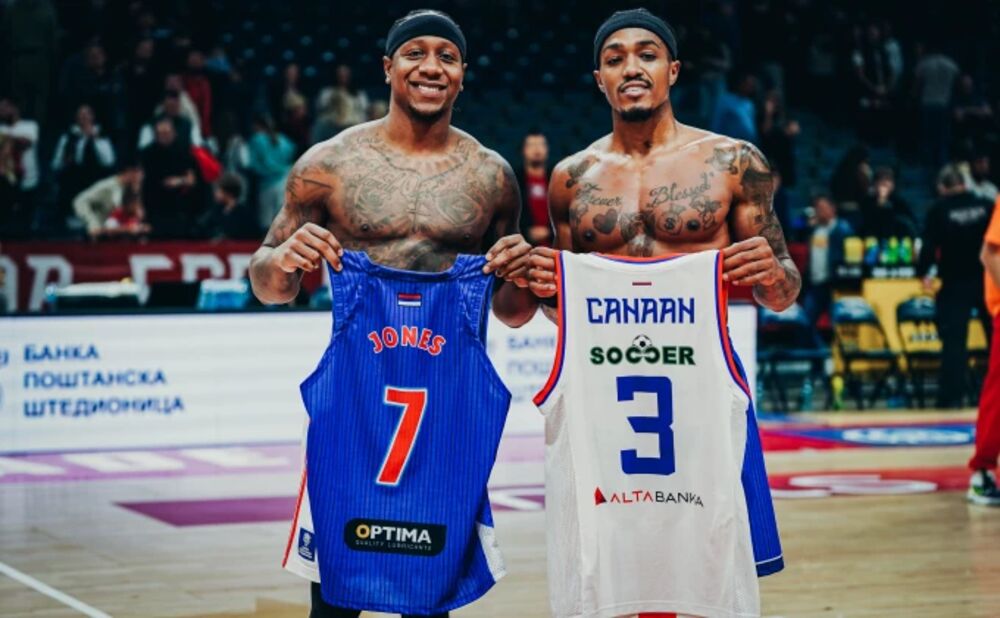 Ajzea Kenan, Brajs Džons, Razmena dresova