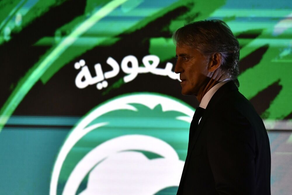 Roberto Manćini kao selektor Saudijske Arabije