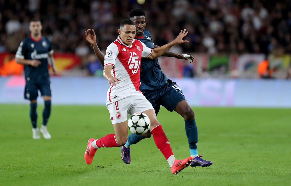 Detalj sa utakmice Monaka i Crvene zvezde